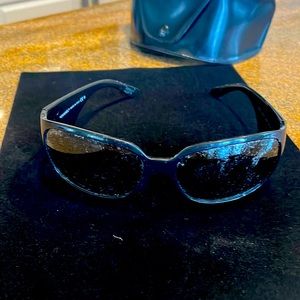 Chanel black vintage sunglasses 00’s